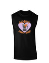 Adopt Don't Shop Cute Kitty Dark Muscle Shirt-TooLoud-Black-Small-Davson Sales