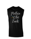 Mother of the Bride - Diamond - Color Dark Muscle Shirt-TooLoud-Black-Small-Davson Sales