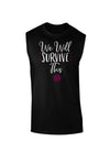 We will Survive This Muscle Shirt-Muscle Shirts-TooLoud-Black-Small-Davson Sales