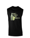 Don't Worry Be Hoppy Dark Dark Muscle Shirt-Muscle Shirts-TooLoud-Black-Small-Davson Sales