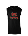 Fluent in Sarcasm Dark Muscle Shirt-Muscle Shirts-TooLoud-Black-Small-Davson Sales