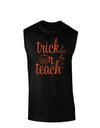 Trick or Teach Muscle Shirt-Muscle Shirts-TooLoud-Black-Small-Davson Sales