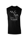 Personalized Mr and Mrs -Name- Established -Date- Design Dark Muscle Shirt-TooLoud-Black-Small-Davson Sales