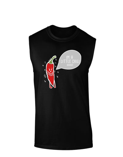 I'm a Little Chilli Muscle Shirt-Muscle Shirts-TooLoud-Black-Small-Davson Sales