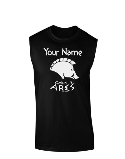 Personalized Cabin 5 Ares Dark Muscle Shirt by-TooLoud-Black-Small-Davson Sales