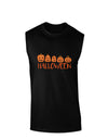 Halloween Pumpkins Muscle Shirt-Muscle Shirts-TooLoud-Black-Small-Davson Sales