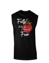 Faith Fuels us in Times of Fear Muscle Shirt-Muscle Shirts-TooLoud-Black-Small-Davson Sales