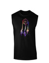 Graphic Feather Design - Galaxy Dreamcatcher Dark Muscle Shirt  by TooLoud