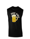 Beer Vibes Dark Muscle Shirt-Muscle Shirts-TooLoud-Black-Small-Davson Sales