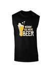 Wishin you were Beer Dark Dark Muscle Shirt-Muscle Shirts-TooLoud-Black-Small-Davson Sales