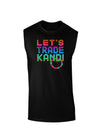 Let's Trade Kandi Dark Muscle Shirt-TooLoud-Black-Small-Davson Sales