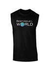 Best Uncle in the World Dark Muscle Shirt-TooLoud-Black-Small-Davson Sales