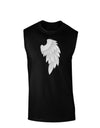 Single Right Angel Wing Design - Couples Dark Muscle Shirt-TooLoud-Black-Small-Davson Sales