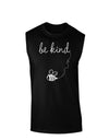 TooLoud Be Kind Dark Dark Muscle Shirt-Muscle Shirts-TooLoud-Black-Small-Davson Sales