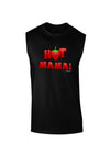 Hot Mama Chili Heart Dark Muscle Shirt