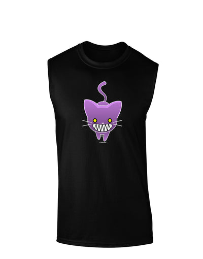 Evil Kitty Dark Muscle Shirt