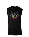 All-American Man Dark Muscle Shirt-TooLoud-Black-Small-Davson Sales