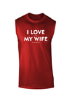 I Love It When My Wife Lets Me Play Golf Dark Muscle Shirt-TooLoud-Red-Small-Davson Sales