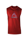 Magic Symbol Dark Muscle Shirt-TooLoud-Red-Small-Davson Sales