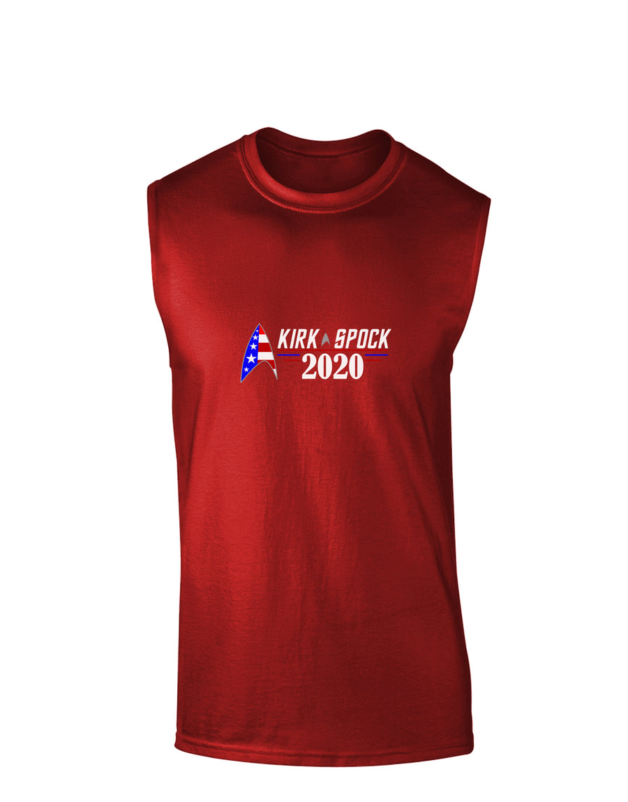 Kirk Spock 2020 Funny Dark Muscle Shirt  by TooLoud