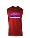 We're All Just Wanderers Dark Muscle Shirt-TooLoud-Red-Small-Davson Sales
