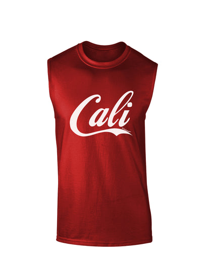 California Republic Design - Cali Dark Muscle Shirt by TooLoud-TooLoud-Red-Small-Davson Sales