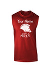 Personalized Cabin 5 Ares Dark Muscle Shirt by-TooLoud-Red-Small-Davson Sales