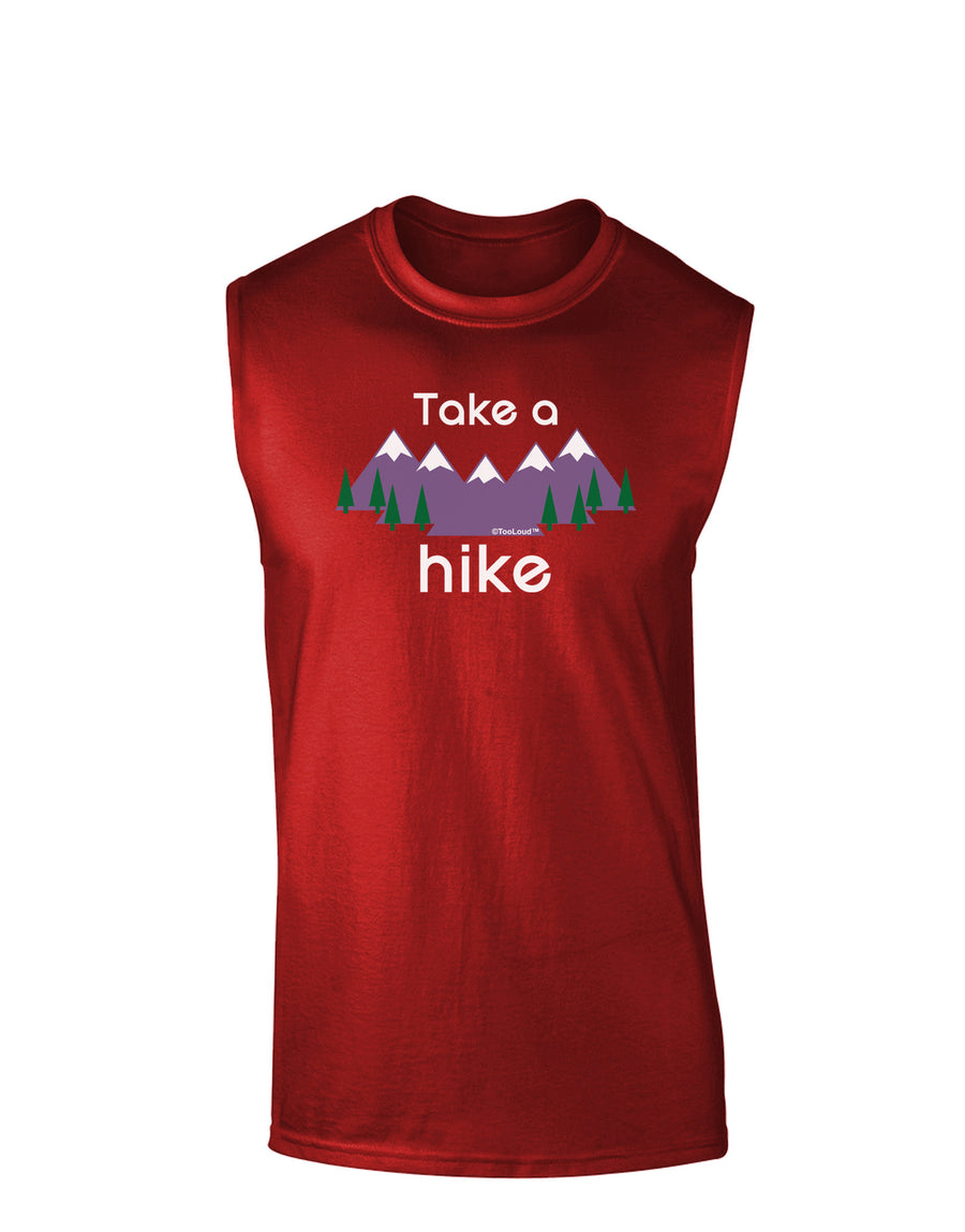 Take a Hike Dark Muscle Shirt-Muscle Shirts-TooLoud-Black-Small-Davson Sales