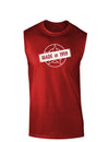 TooLoud 60th Birthday Gift Made in 1959 Dark Muscle Shirt-Muscle Shirts-TooLoud-Red-Small-Davson Sales