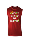 Feliz Cinco de Mayo - Fiesta Icons Dark Muscle Shirt by TooLoud-TooLoud-Red-Small-Davson Sales