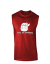 Seal of Approval Dark Muscle Shirt by TooLoud-TooLoud-Red-Small-Davson Sales