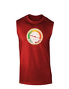 Naughty or Nice Meter Naughty Dark Muscle Shirt-TooLoud-Red-Small-Davson Sales