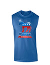 Democrat Party Animal Dark Muscle Shirt-TooLoud-Royal Blue-Small-Davson Sales