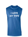I Love It When My Wife Lets Me Play Golf Dark Muscle Shirt-TooLoud-Royal Blue-Small-Davson Sales