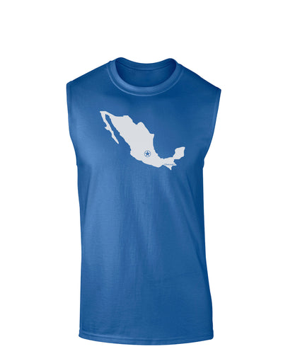 Mexico - Mexico City Star Dark Muscle Shirt