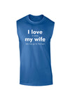 I Love My Wife - Bar Dark Muscle Shirt-TooLoud-Royal Blue-Small-Davson Sales