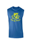 Erin Go Bragh Ireland Forever Dark Muscle Shirt-TooLoud-Royal Blue-Small-Davson Sales