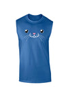 Kyu-T Face - Tiny the Mouse Dark Muscle Shirt-TooLoud-Royal Blue-Small-Davson Sales