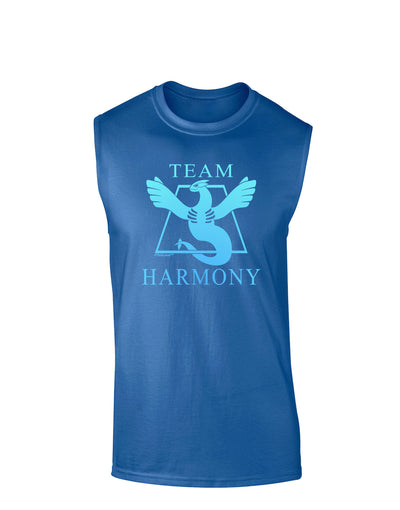 Team Harmony Dark Muscle Shirt-TooLoud-Royal Blue-Small-Davson Sales