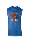 Cute Wet Beaver Dark Muscle Shirt-TooLoud-Royal Blue-Small-Davson Sales