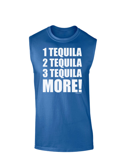 1 Tequila 2 Tequila 3 Tequila More Dark Muscle Shirt by TooLoud-TooLoud-Royal Blue-Small-Davson Sales