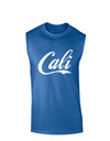 California Republic Design - Cali Dark Muscle Shirt by TooLoud-TooLoud-Royal Blue-Small-Davson Sales