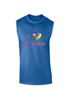 I Heart My Daughter - Autism Awareness Dark Muscle Shirt by TooLoud-TooLoud-Royal Blue-Small-Davson Sales