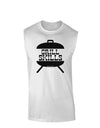 Grill Skills Grill Design Muscle Shirt by TooLoud-TooLoud-White-Small-Davson Sales