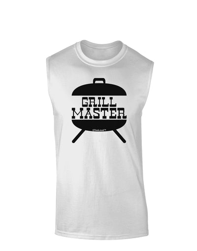 Grill Master Grill Design Muscle Shirt-TooLoud-White-Small-Davson Sales