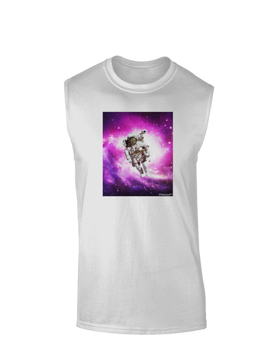 Astronaut Cat Muscle Shirt