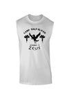 Camp Half Blood Cabin 1 Zeus Muscle Shirt by-TooLoud-White-Small-Davson Sales