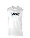 Sarcasm It's What's For Breakfast Muscle Shirt-Hats-TooLoud-White-Small-Davson Sales
