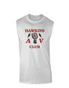 Hawkins AV Club Muscle Shirt by TooLoud-TooLoud-White-Small-Davson Sales