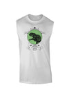 Jurassic Dinosaur Face Muscle Shirt by TooLoud-TooLoud-White-Small-Davson Sales